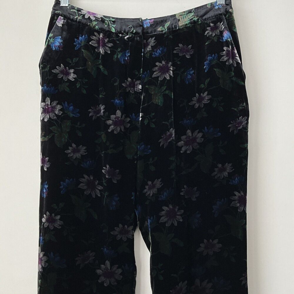 Silk Blend Hobbs Palace Collection Passion Flower Trouser Pants 8 - Picture 10 of 12